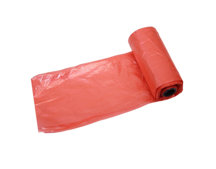 Pet Dog Poop Bags 22 x 30 cm Pack of 6 Rolls Assorted Colours 9981 (Parcel Rate)