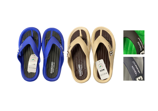 Men's Slipper Shoes Slides Assorted Sizes and Colours 0212 (Parcel Rate)