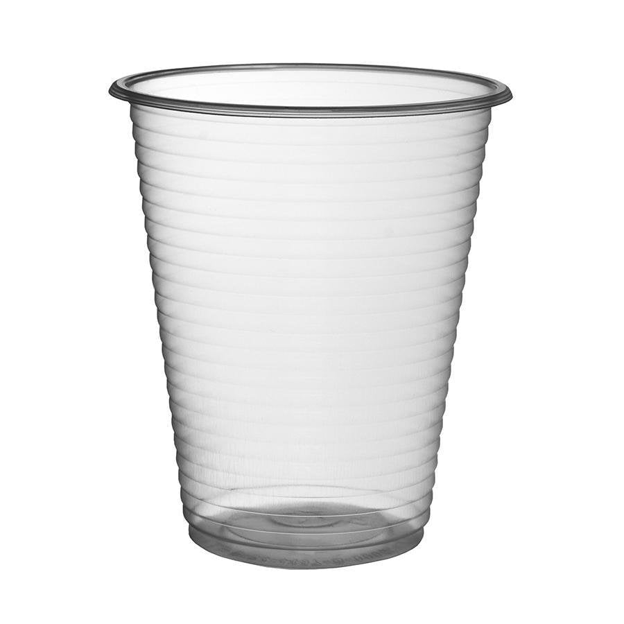 100 Pack Clear Disposable Plastic Cups TS732 (Parcel Rate)