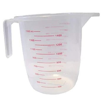 Plastic Kitchen Measuring Jug 1500ml 5415 (Parcel Rate)