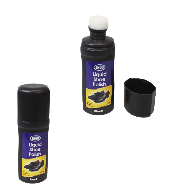 Rapide Shuu Liquid Shoe Polish Assorted Colours 2236 (Parcel Rate)