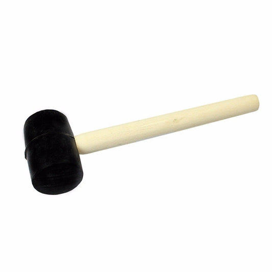 Rubber Mallet Hammer with Wooden Handle 25 cm 1015 A (Parcel Rate)