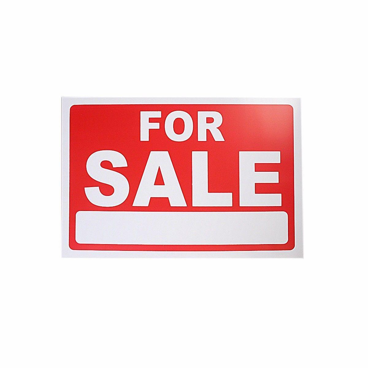 Shop Sign 'FOR SALE' Advertising Sale Items Sticker Adhesive 30cm x 20cm 4905 (Large Letter Rate)