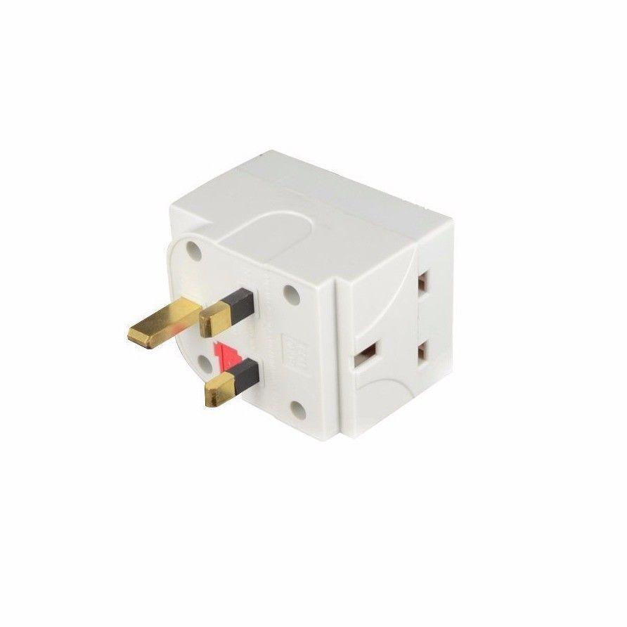 3 Way Mains Adaptor 13 Amp 240V AC PIF2063 / ELA1154 / ELA1057 (Parcel Rate)