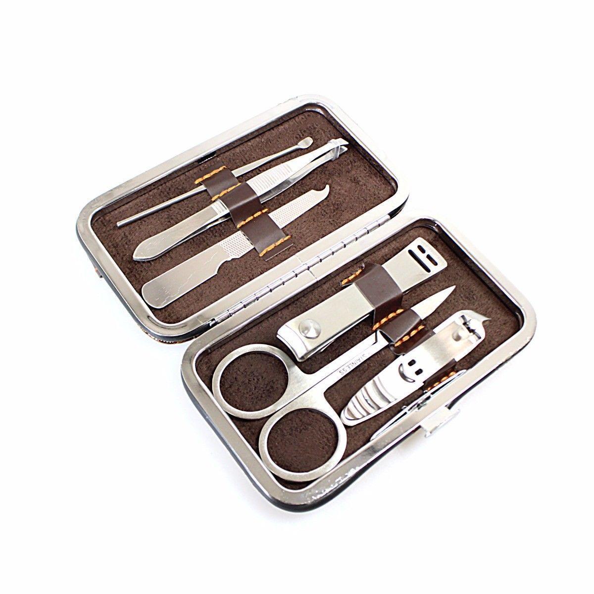 Pocket Size High Quality Designer Nail Care Pedicure Set In Stainless Steel  4159 (Large Letter Rate)