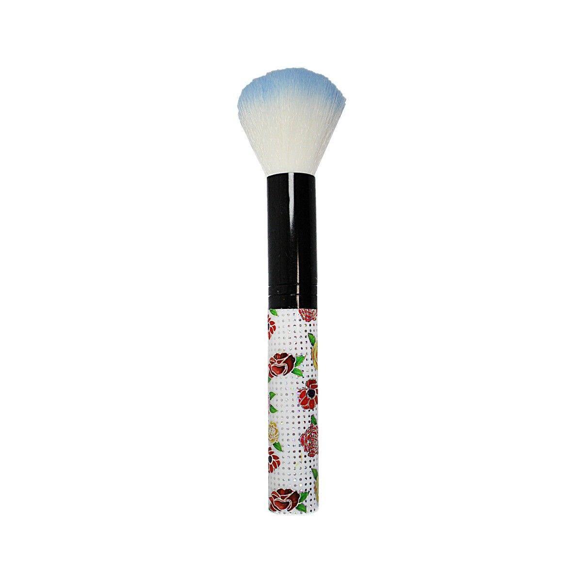 Make Up Powder Brush with Printed Floral Handle 15.5 cm Assorted Designs 2238 (Parcel Rate)