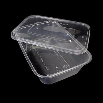 Plastic Food Storage Container 500ml Pack of 6 MX7020 (Parcel Rate)