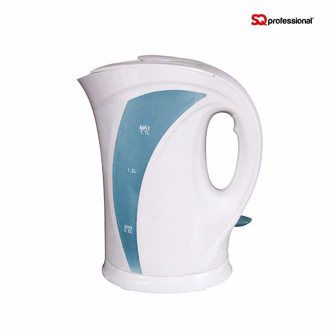 SQ Professional Aquen Fast Boil Cordless Kettle 1.7 Litre 2200W Assorted Colours 2154 (Parcel Rate)