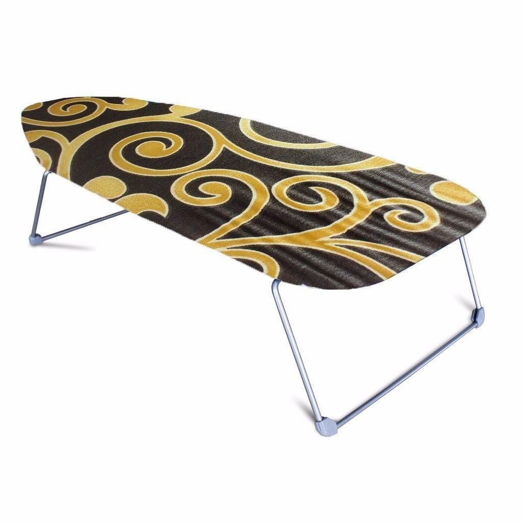 Mini Desktop Ironing Board 75 x 30 cm Assorted Designs 15120 (Parcel Rate)