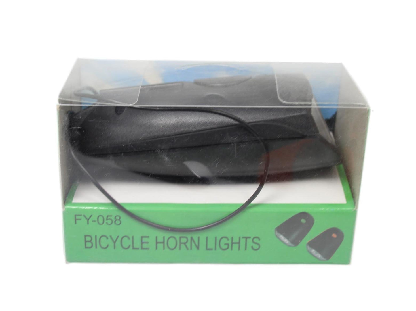 Bicycle Safety Hazard Light And Horn 2 in 1 Long Horn Switch Bicycle Light 12cm  5583 (Parcel Rate)