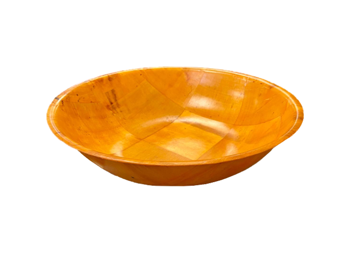 Vintage Style Wooden Design Kitchen Serving Bowl 15 cm 5599 (Parcel Rate)