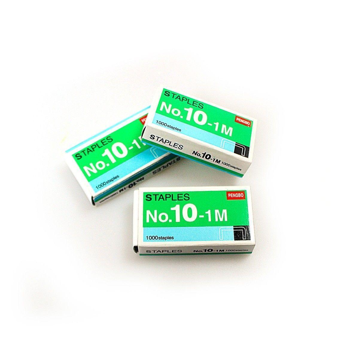 Metal Stationery Staples No.10-1M 5mm Pack of 3 0498 (Large Letter Rate)