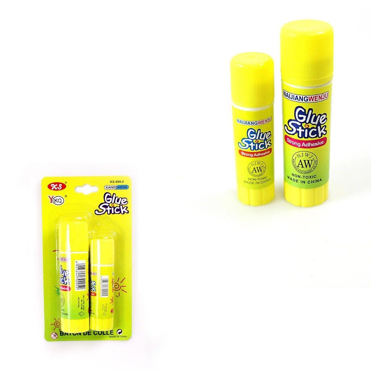 2 Pack Glue Stick 2 Sizes Small And Large Stick Home School Use Arts & Craft 0752 (Large Letter Rate)