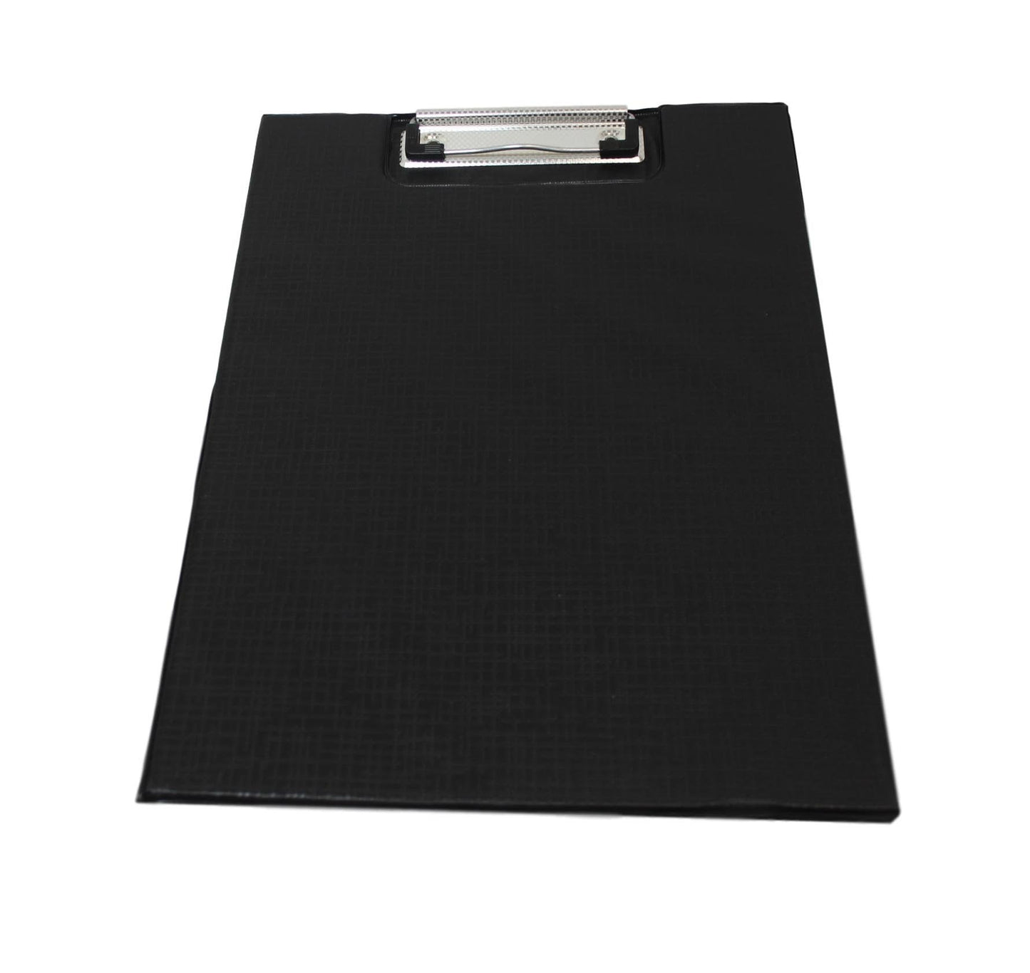 A4 Clipboard Solid Single Fold Over New Office Field Work Document Holder Black C5927 (Large Letter)