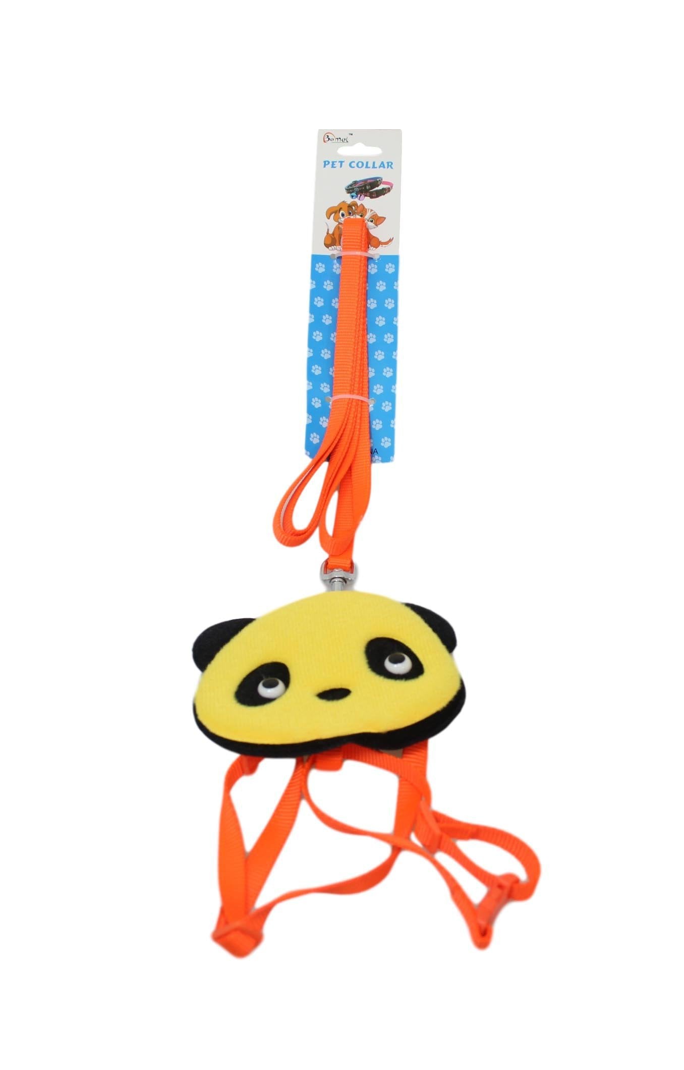 Pet Dog Leash with Harness Cartoon Design One Size Small Assorted Designs 6035 (Large Letter Rate)