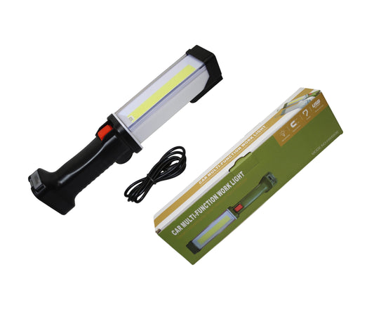 Emergency Multifunctional Flashlight USB Charge Hookable Work Light 30cm 6385 (Parcel Rate)