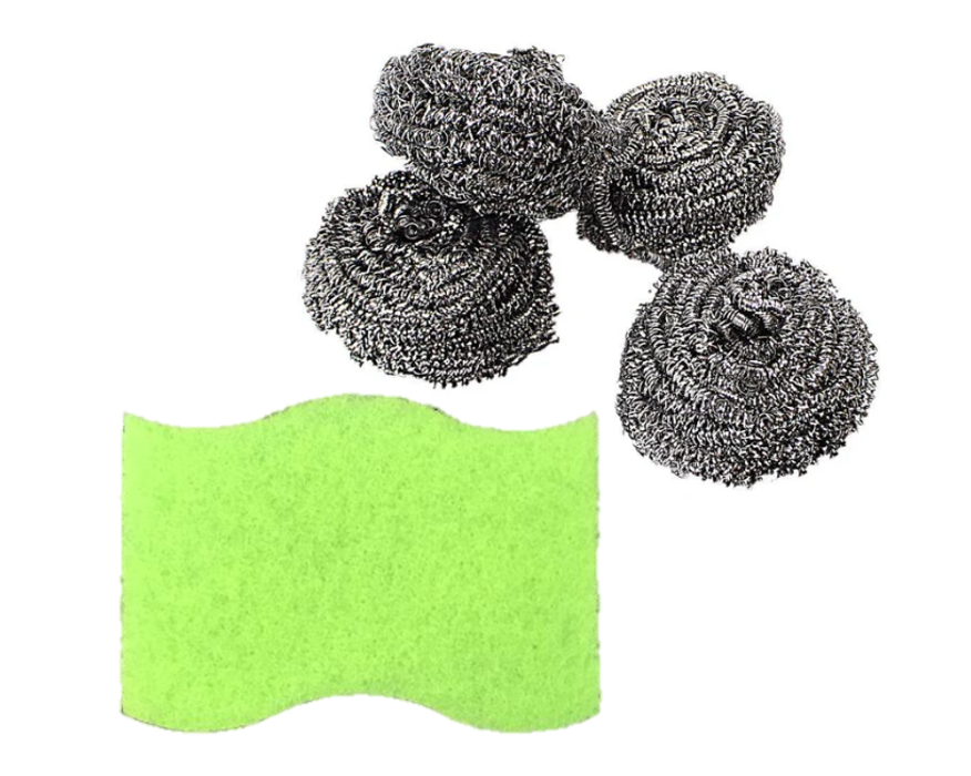 Kitchen Sponge and Scourers Pack of 5 6857 (Parcel Rate)