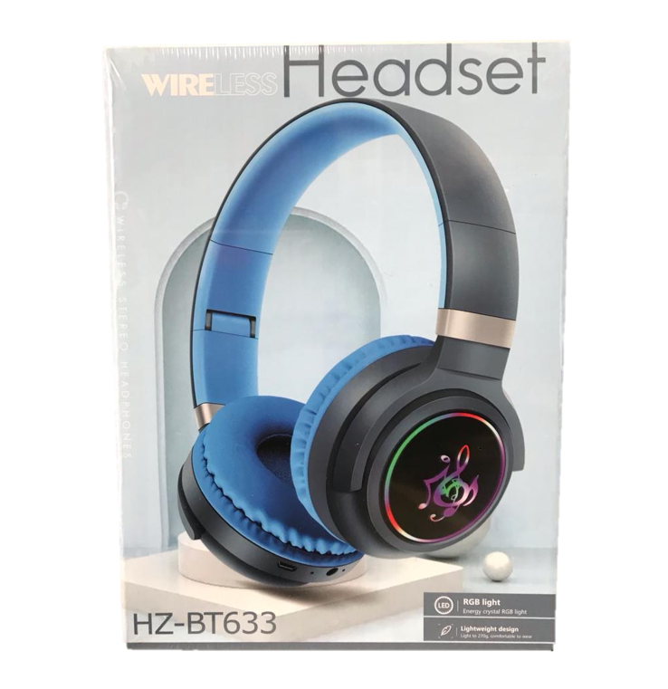 Wireless Headphones Headset HZ-BT663 Assorted Colours 7102 (Parcel Rate)