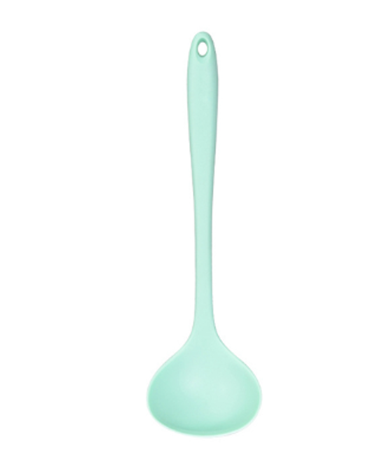 Silicone Ladle 30 x 9 cm Assorted Colours 7264 (Parcel Rate)