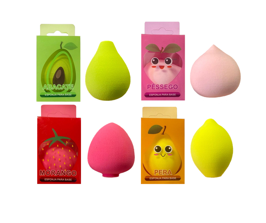 Make Up Powder Foundation Beauty Blender Sponge Assorted Colours and Designs 7315 (Parcel Rate)