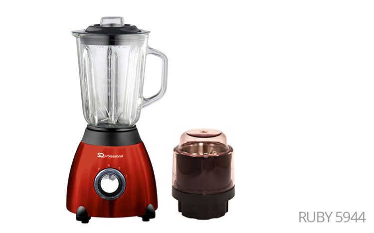 SQ Professional Luminate Blender and Grinder 500W Ruby 5944 / 2463 (Parcel Rate)