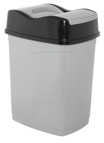 Murat Double Click Dustbin 8 Litres CK008 A  (Big Parcel Rate)