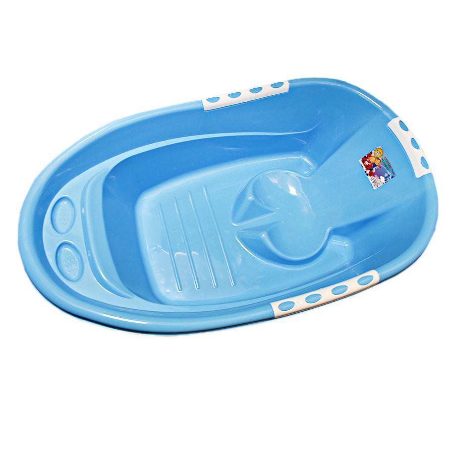 Plastic Baby Boy Bath Tub Approx 18 x 29 x 8'' 0066 (Big Parcel Rate)