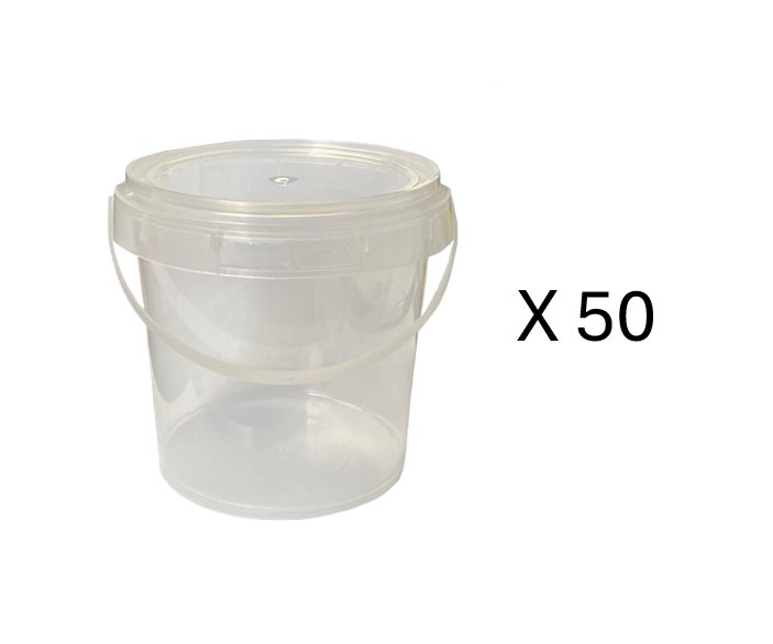 20 Litre Clear Transparent Plastic Bucket MX4046 (Big Parcel Rate) (Copy)