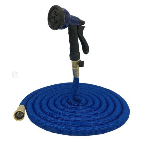 75 FT Heavy Duty Magic Expanding Flexible Expandable Garden Water Hose Pipe Spray Gun 4692 A W25  (Parcel Rate)