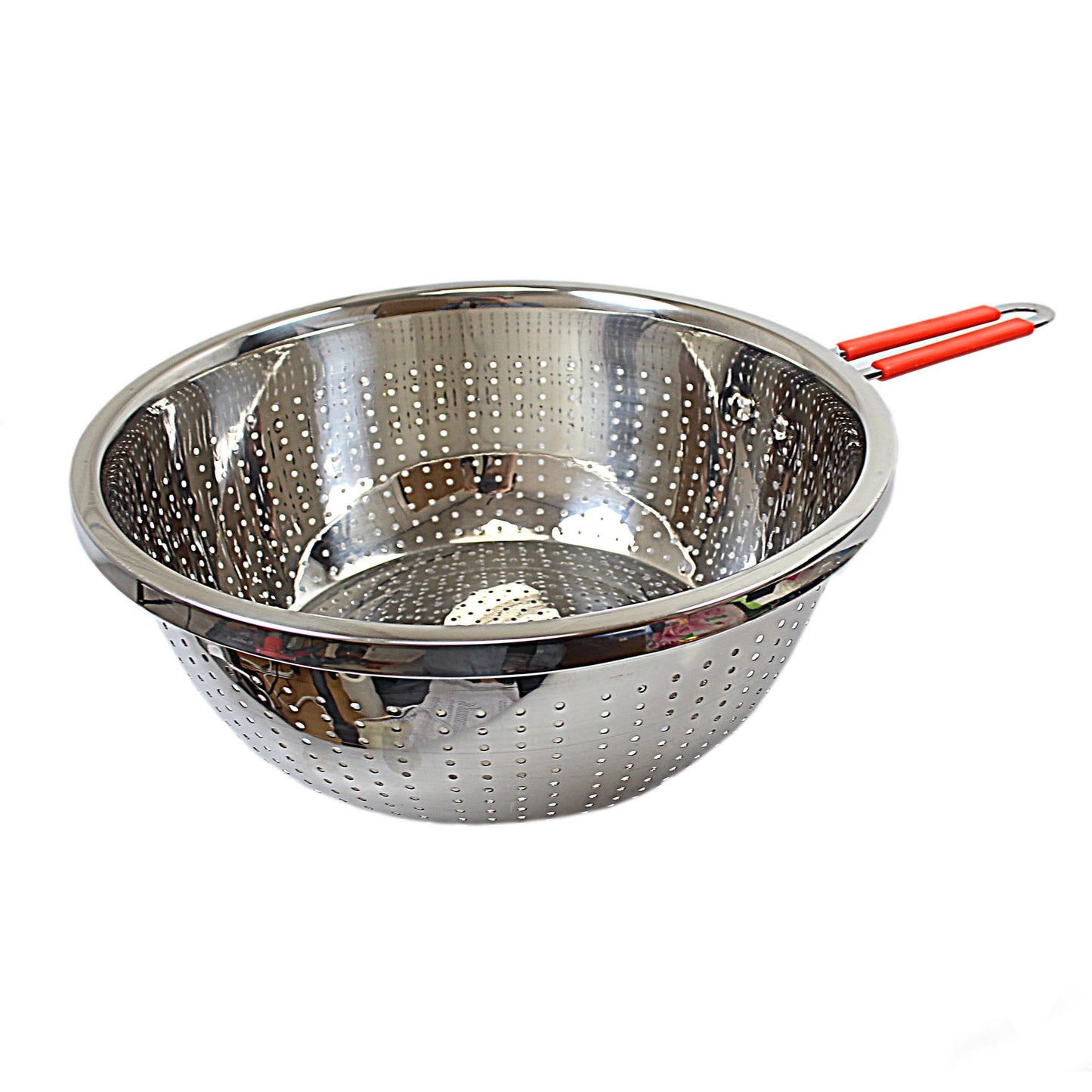 Kitchen Large Strainer Colander With Handle Rice Vegetable Pasta 4939 (Parcel Rate)