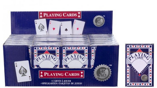 Plastic Coated Playing Cards H1.8 x D8.9 x W5.9 cm 0020805 (Parcel Rate)