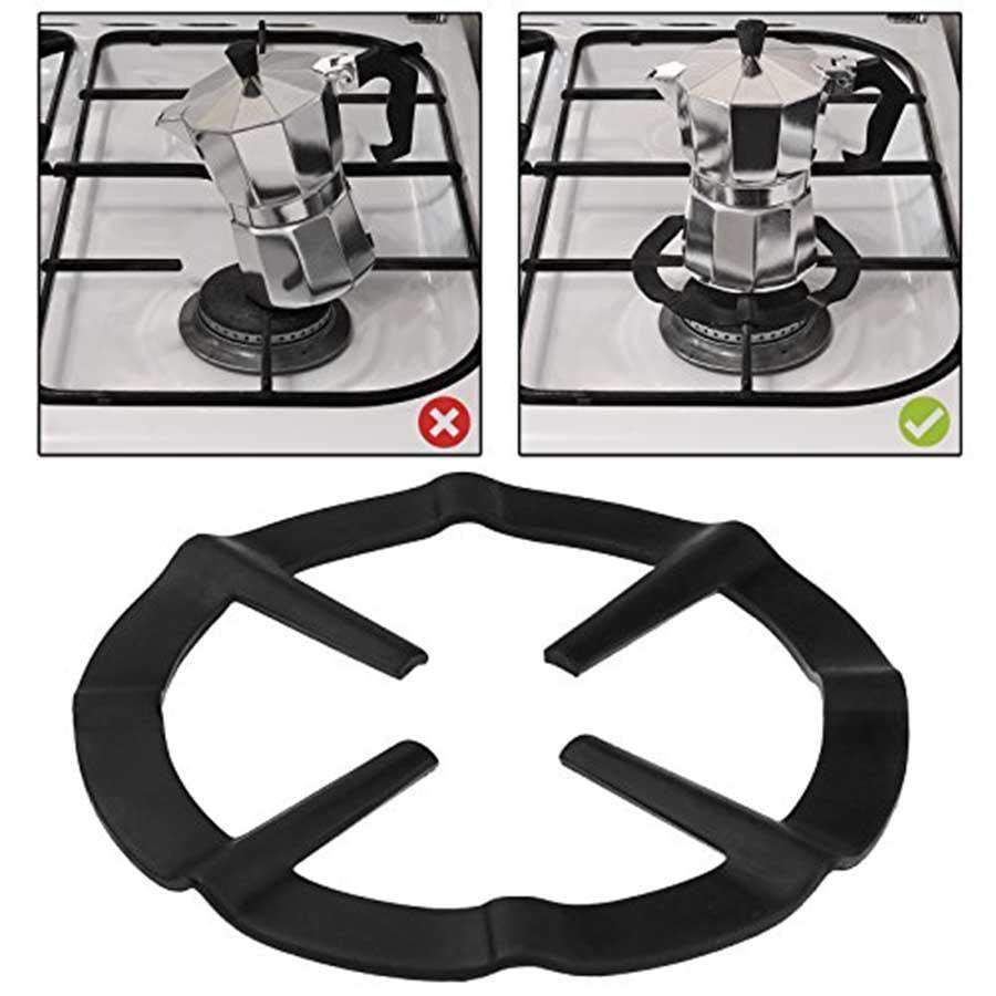 Coffee Plate Iron Cast Hot Hob Tea Coffee Plate Black Suitable for All Hob Types 3423 A (Parcel Rate)