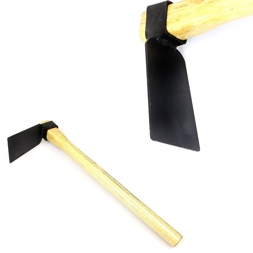 Steel Garden Hoe with Wooden Handle 36 cm 6921 A  (Parcel Rate)