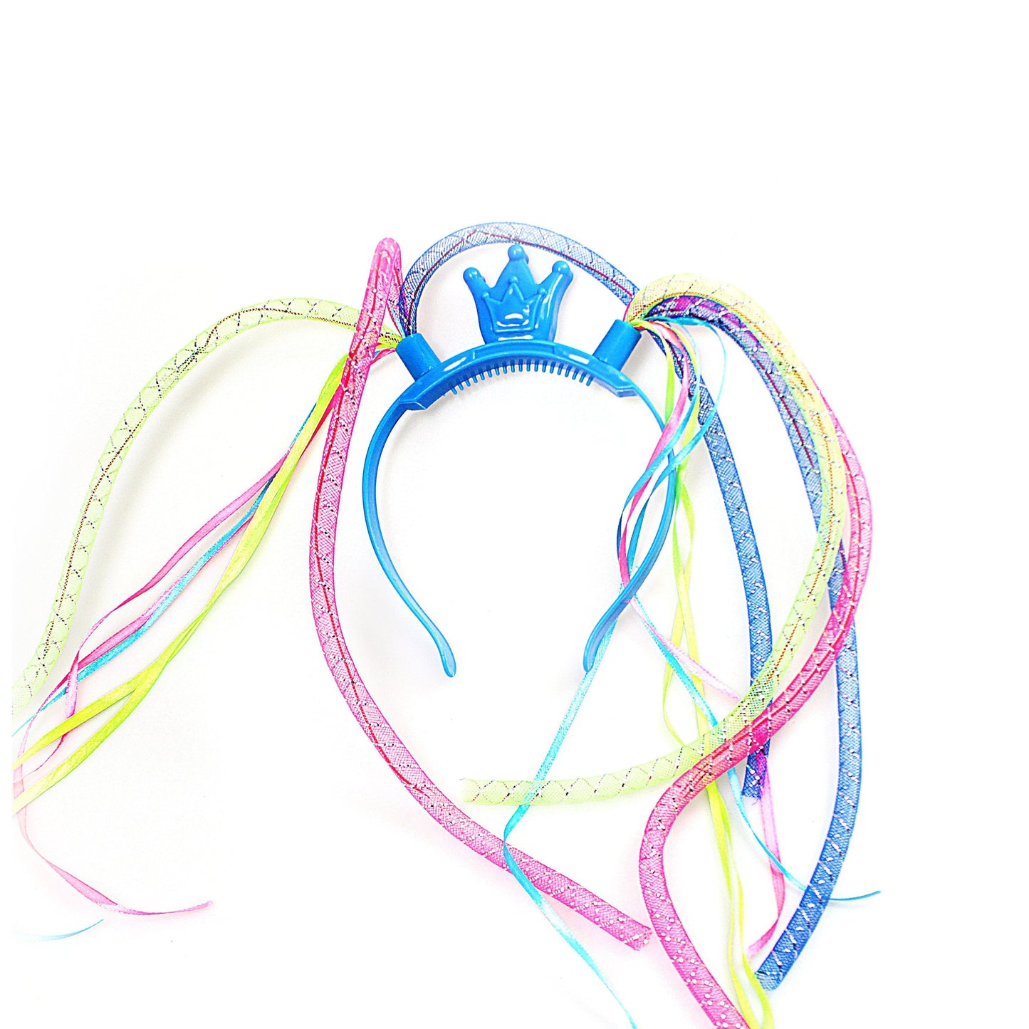 Girls Hair Piece Light Up Dress Up Headband Pink / Blue 1386 (Parcel Rate)