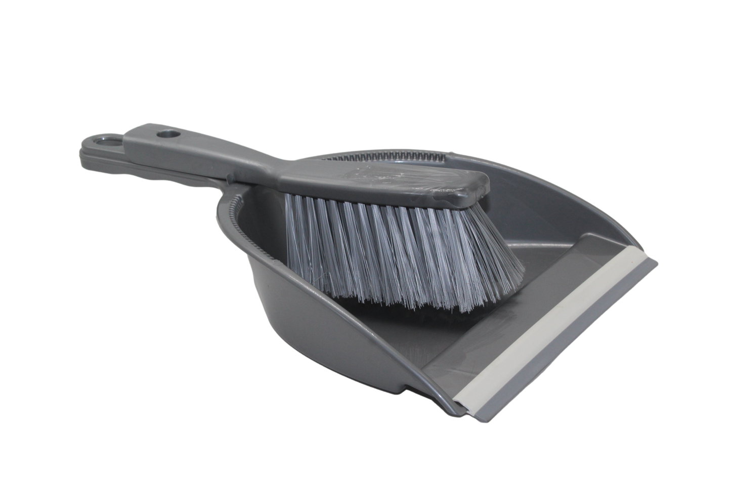 Dustpan And Brush Set Grey Home Cleaning  ZP174 (Parcel Rate)p