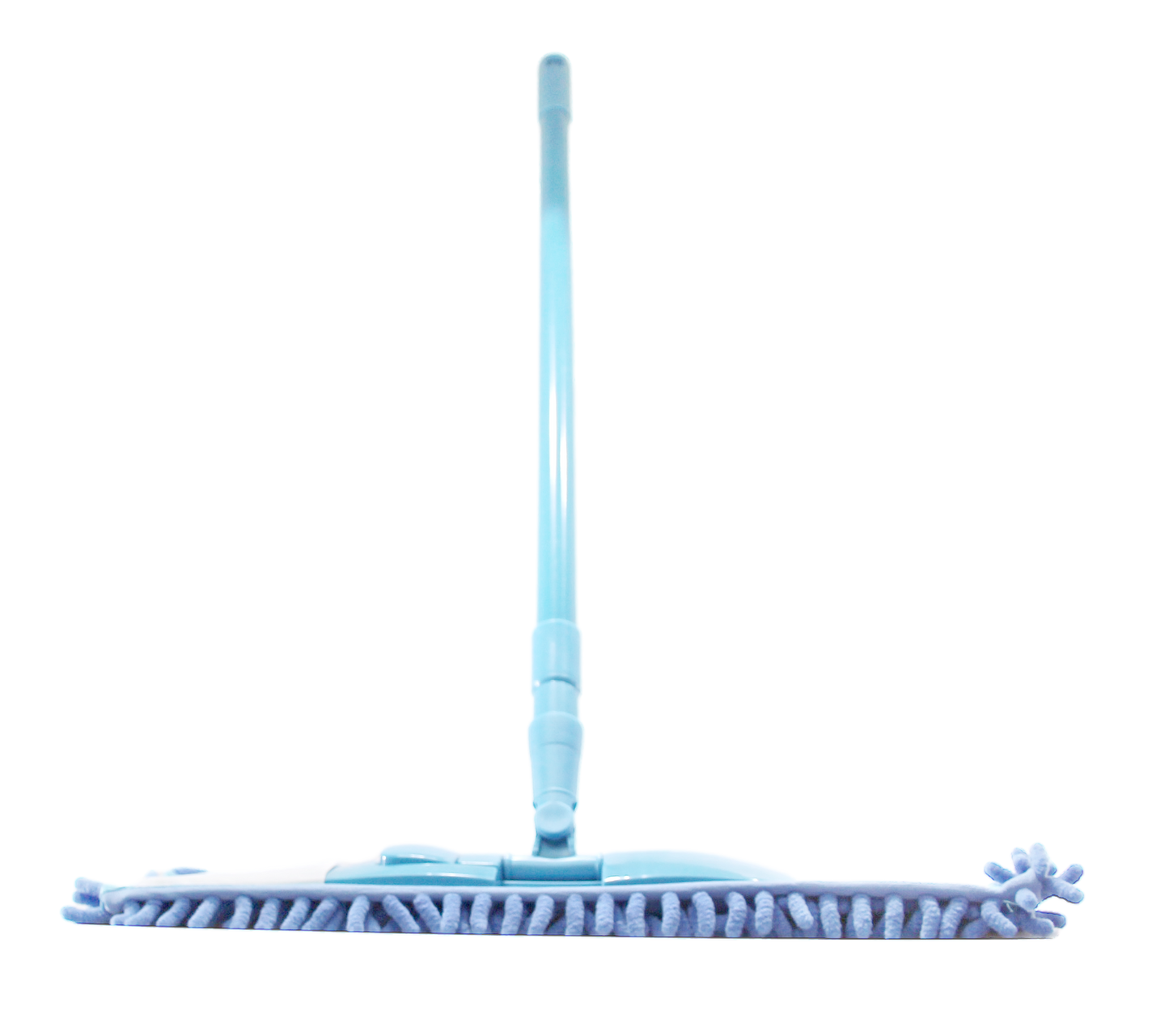 Flat Microfibre Floor Mop with Expandable Stick Pole Handle 42 cm Assorted Colours 2045 A (Parcel Rate)