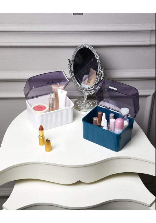 Monar Cosmo Plastic Cosmetics Bathroom Storage Organiser Assorted Colours MA171 ( Parcel Rate)