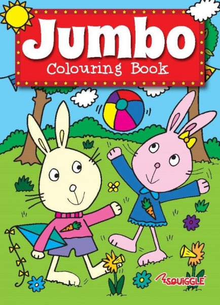 Jumbo Colouring Book Assorted Designs P2153 (Parcel Rate)