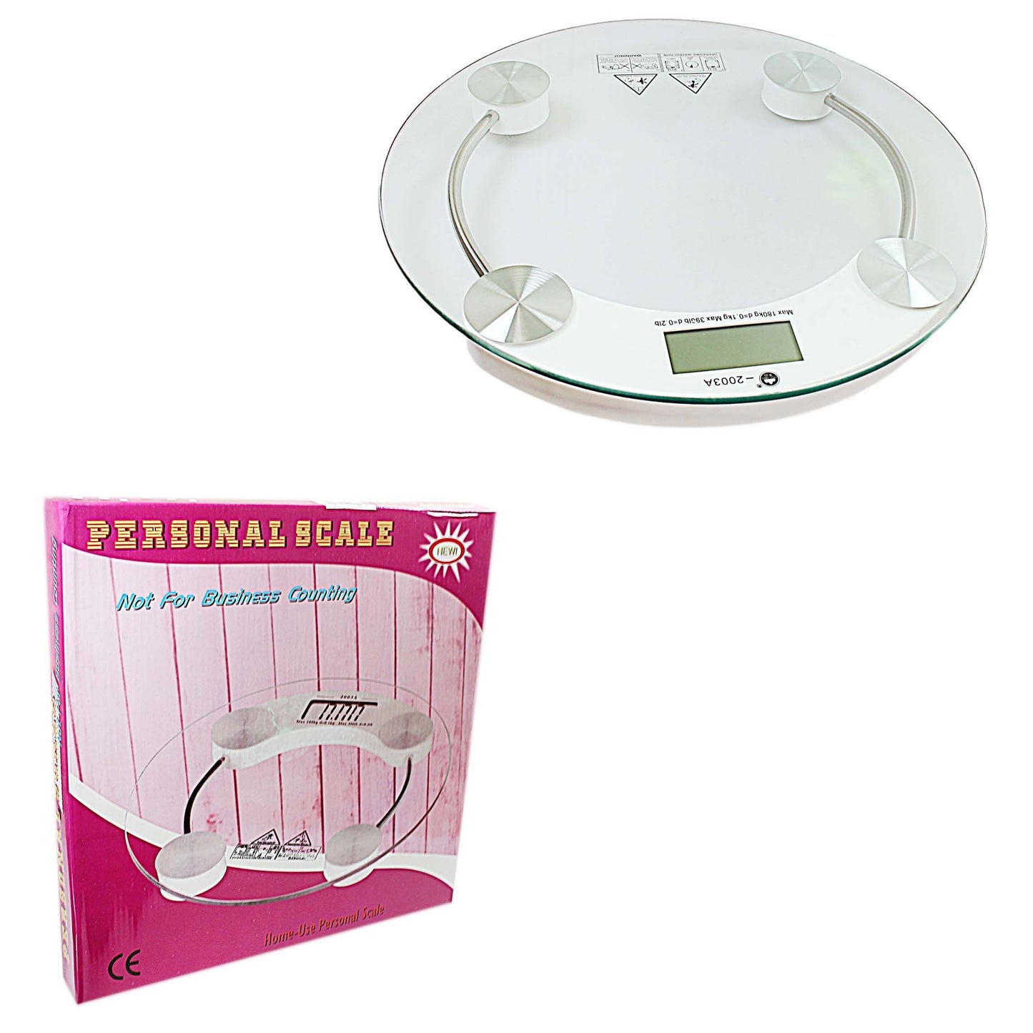 Digital Glass Electronic Personal Weighing Scale Home 0099 (Parcel Rate)