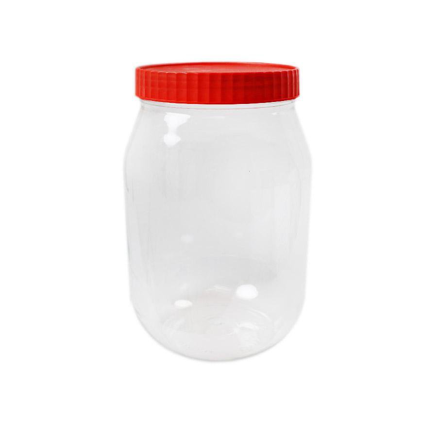 Plastic Kitchen Pet Food Storage Jar 500 ml Pack of 2 ST5130 (Parcel Rate)