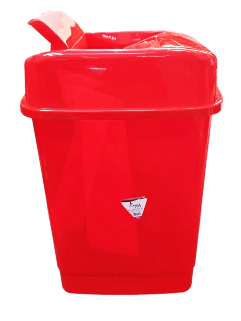 Double Click 50 Litre Dustbin No: 5 Kitchen Home ZP405 (Parcel Rate)