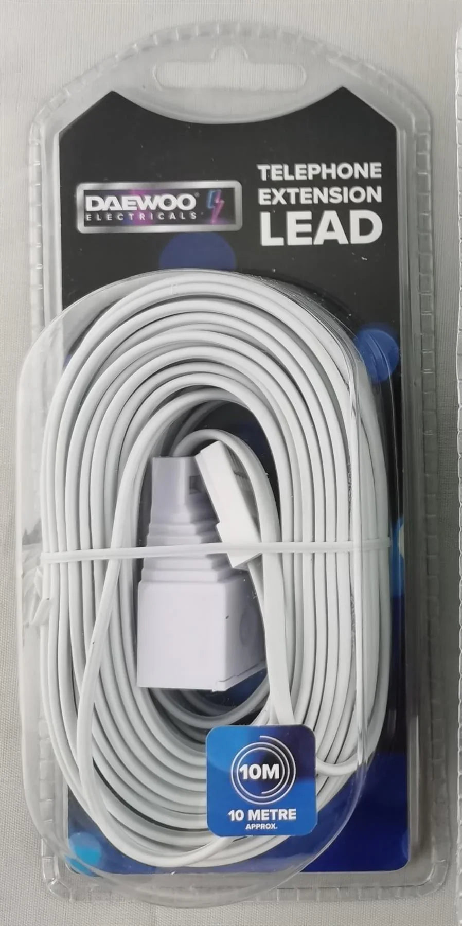 Home Office Telephone Extension Lead 10 Metre TEL1019GED (Parcel Rate)