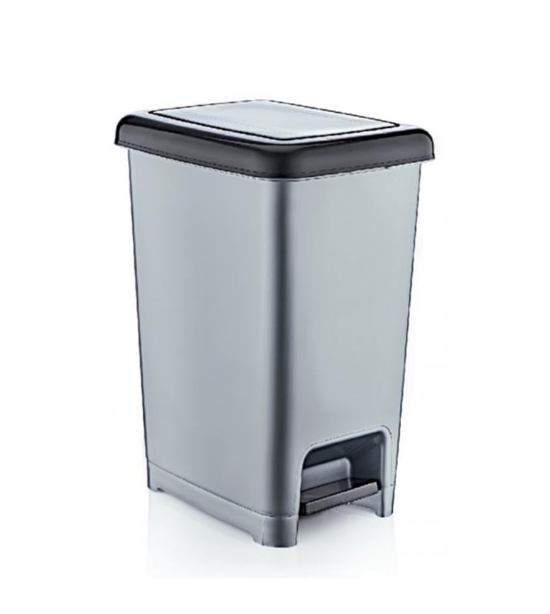 Plastic Slim Pedal Bin 40 Litre D01044 / PB40 A (Big Parcel Rate)