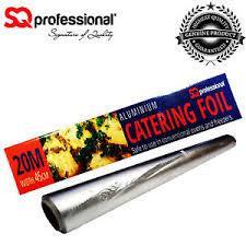 SQ Professional 20m Kitchen Use Aluminum Catering Foil 20m x 45cm 1101 (Parcel Rate)