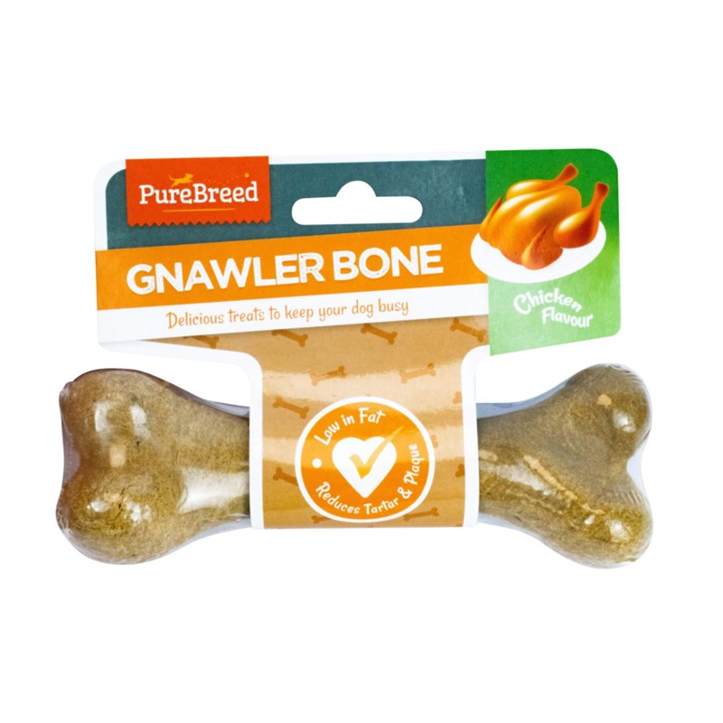 Pet Dog Treats Chicken Gnawler Bone 105g 32615 (Parcel Rate)