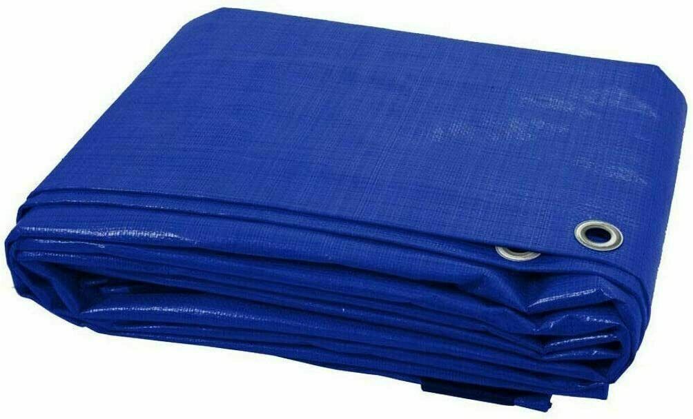 Blue Multipurpose Use Tarpaulin Light Strong Waterproof Tarpaulin 16 x 20 ' 3039 (Parcel Rate)